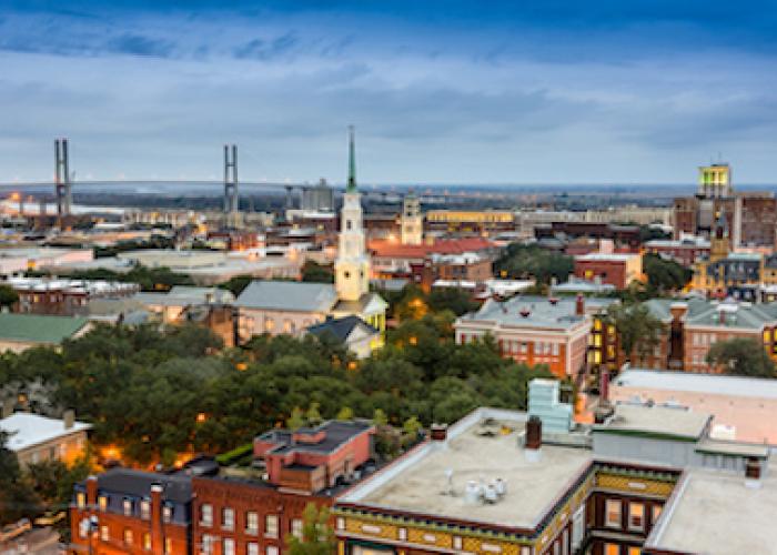 The Savannah skyline