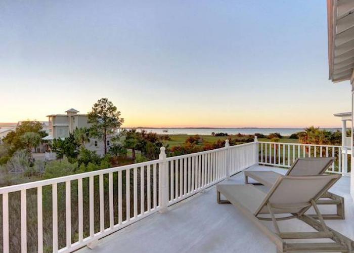 Views from a Tybee Island vacation rental