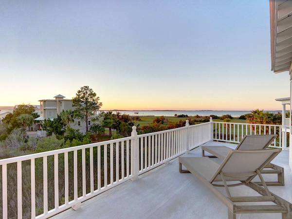 Views from a Tybee Island vacation rental